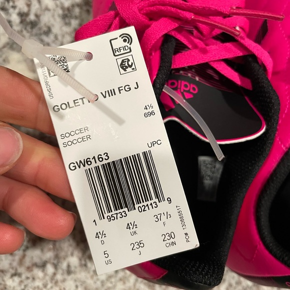 Adidas Goletto VIII FG J Soccer Cleats Kids Size 5 New - Picture 7 of 9